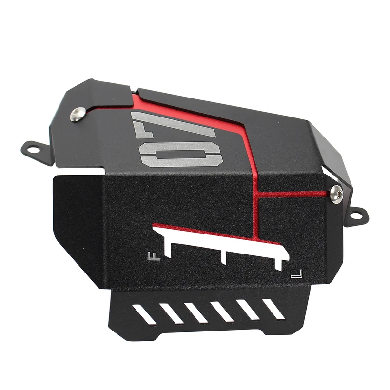 Radiator Coolant Recovery Tank Guard Reservoir Cover For Yamaha MT-07/FZ07 14-21