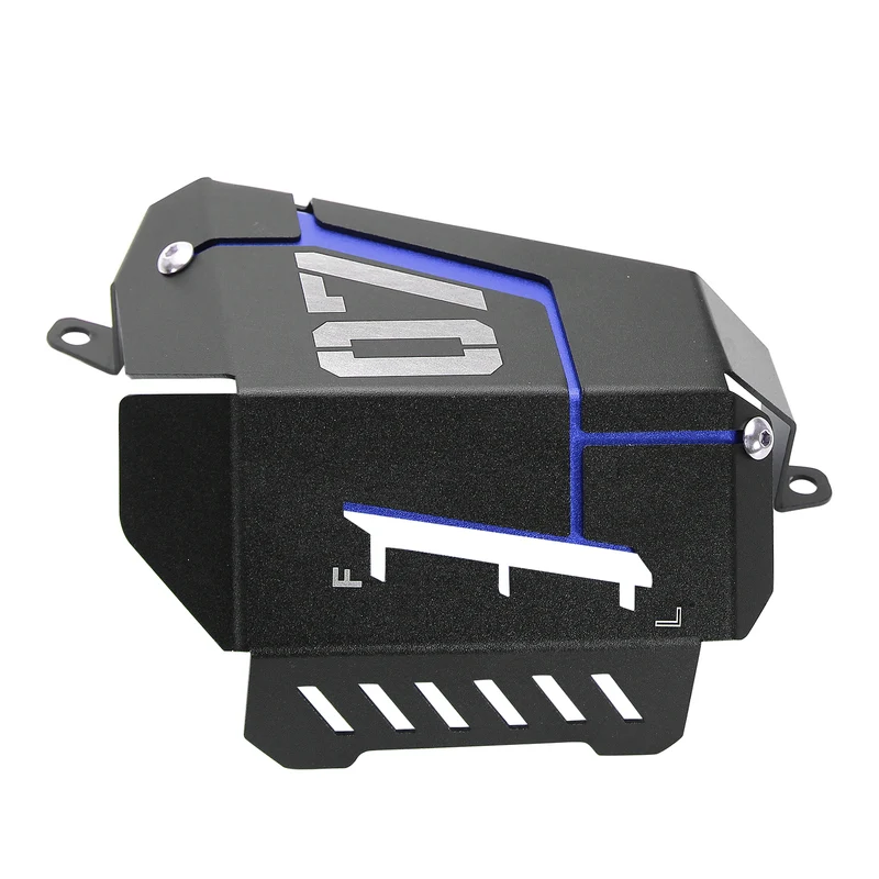 Radiator Coolant Recovery Tank Guard Reservoir Cover For Yamaha MT-07/FZ07 14-21