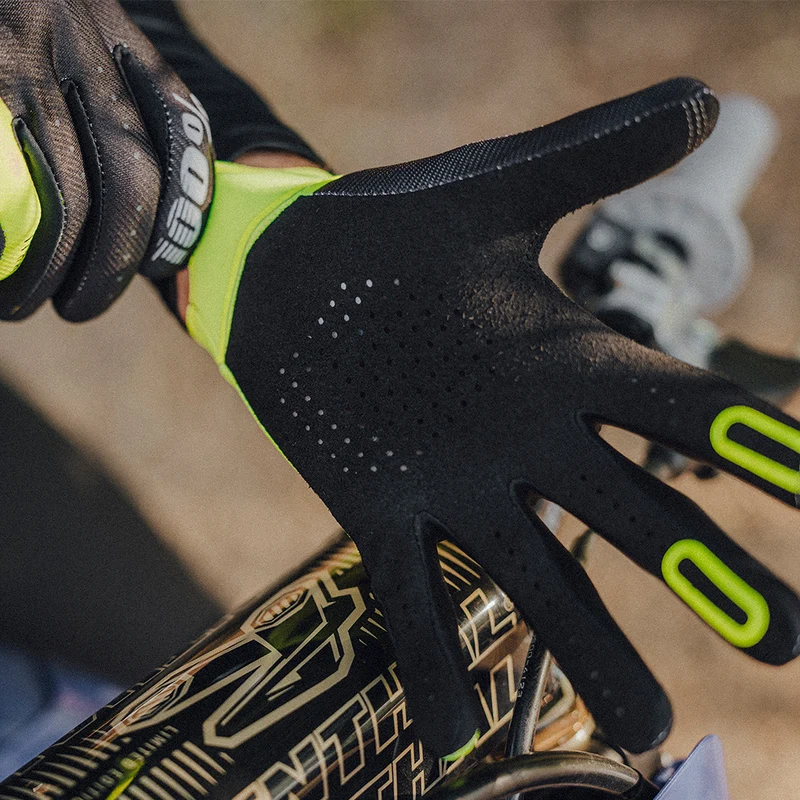 ITRACK Gloves Black/Fluo Yellow