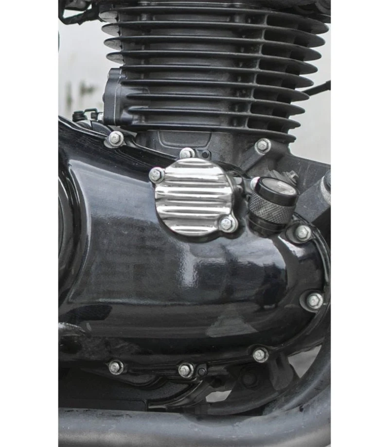 Tappo Olio Motore 'Ribbed' Lucido per Honda CB350 / GB350