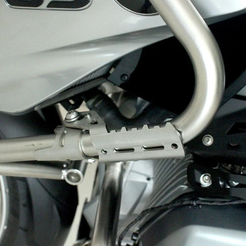 Highway Pegs 25mm Crash Bar Front Footrests For BMW R1200GS LC