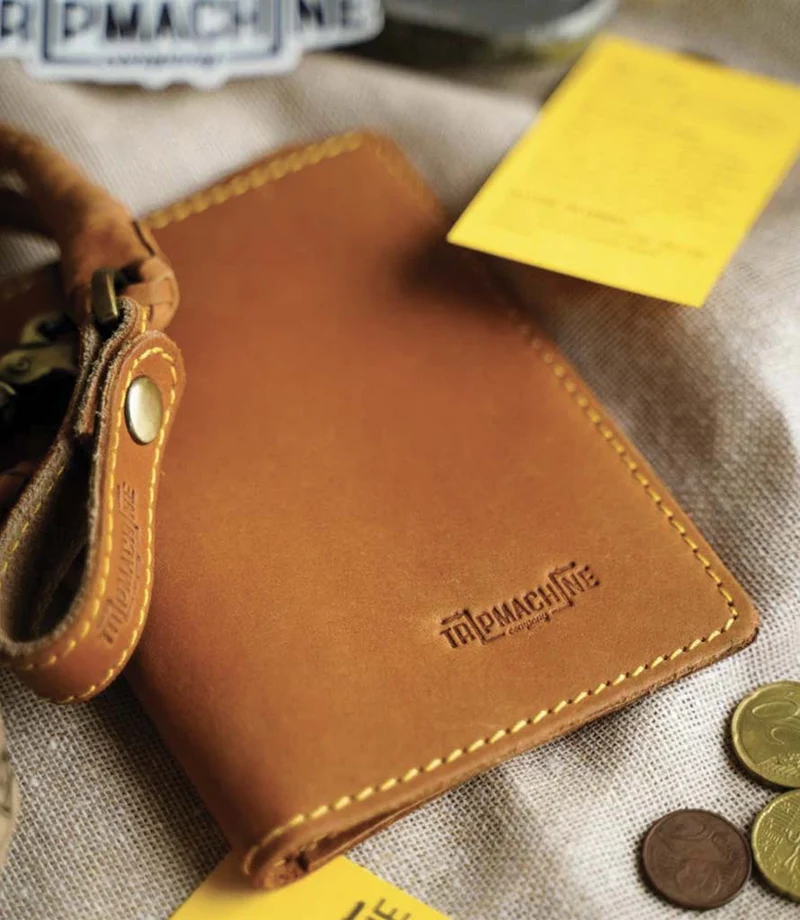 Portafoglio Explorer Vintage Tan - Trip Machine