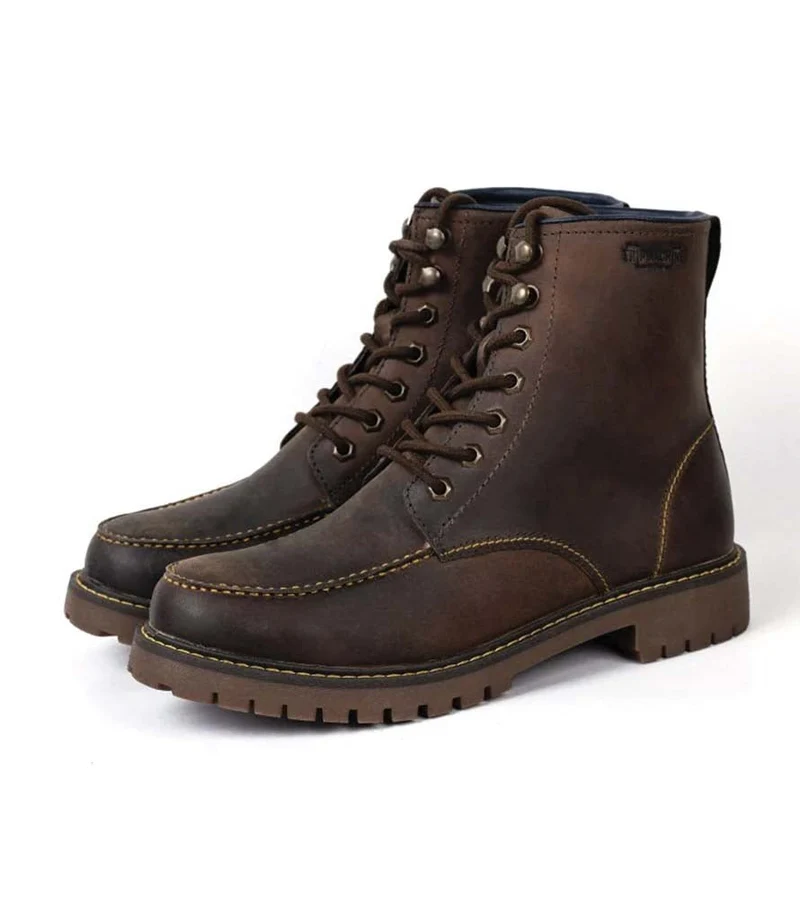 Stivali Moto Moc-Toe Mocha - Trip Machine