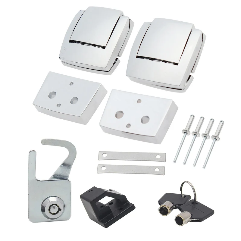 Tour Pack Latches Lock & Keys Kit For Harley Touring 1993-2013