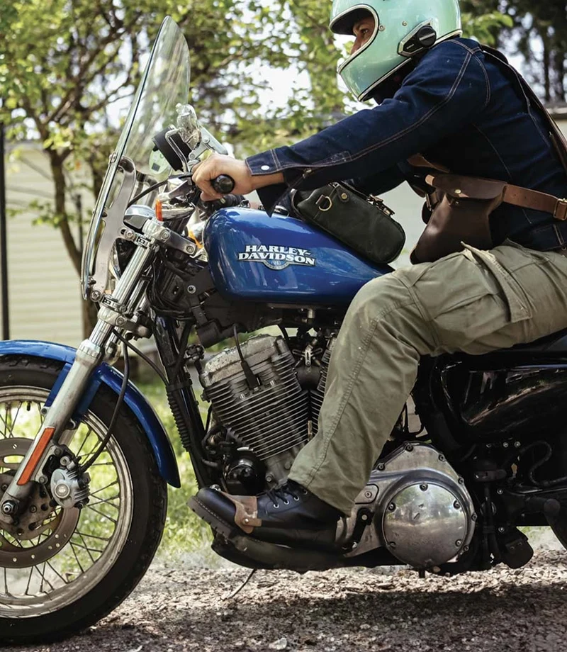 Stivali Moto Brute Neri - Trip Machine