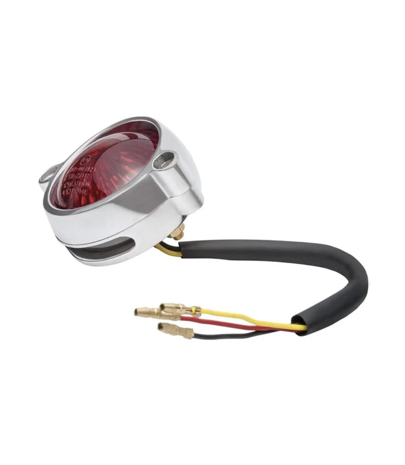 Fanale Posteriore Eldorado LED Silver Lucido - Omologato