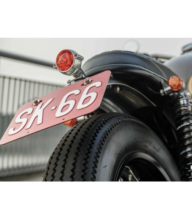Fanale Posteriore Eldorado LED Silver Lucido - Omologato