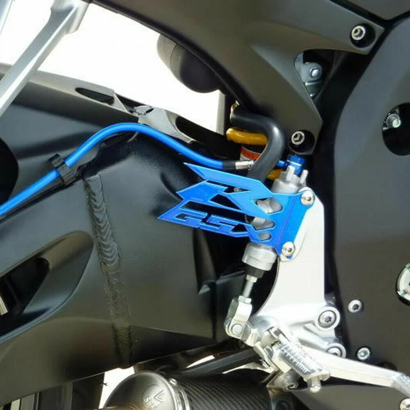 CNC Footrest Guards Heel Plates For SUZUKI GSX-R 600/750 06-16,GSX-R 1000 03-16