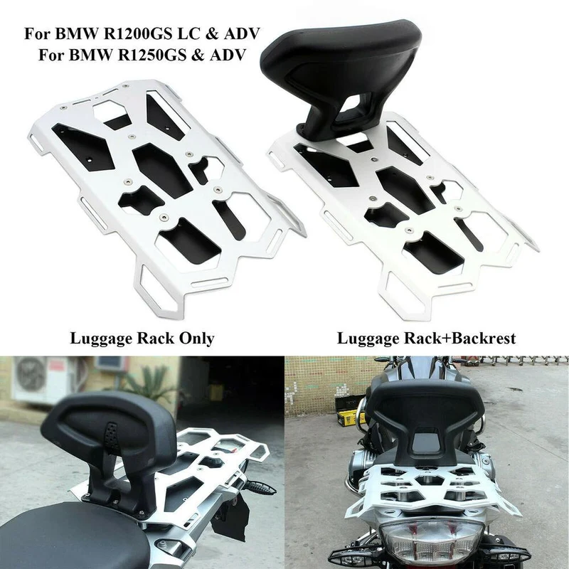 Passenger Seat Rear Luggage Rack For BMW R1200GS LC /ADV 13-19, R1250GS 19+