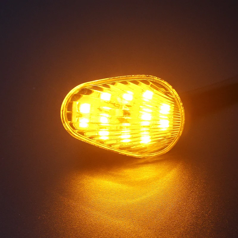 LED Turn Signals Front Mini Indicator For Yamaha YZF-R1 02-08,R6 03-14,R6S 06-09
