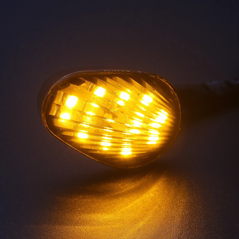 LED Turn Signals Front Mini Indicator For Yamaha YZF-R1 02-08,R6 03-14,R6S 06-09
