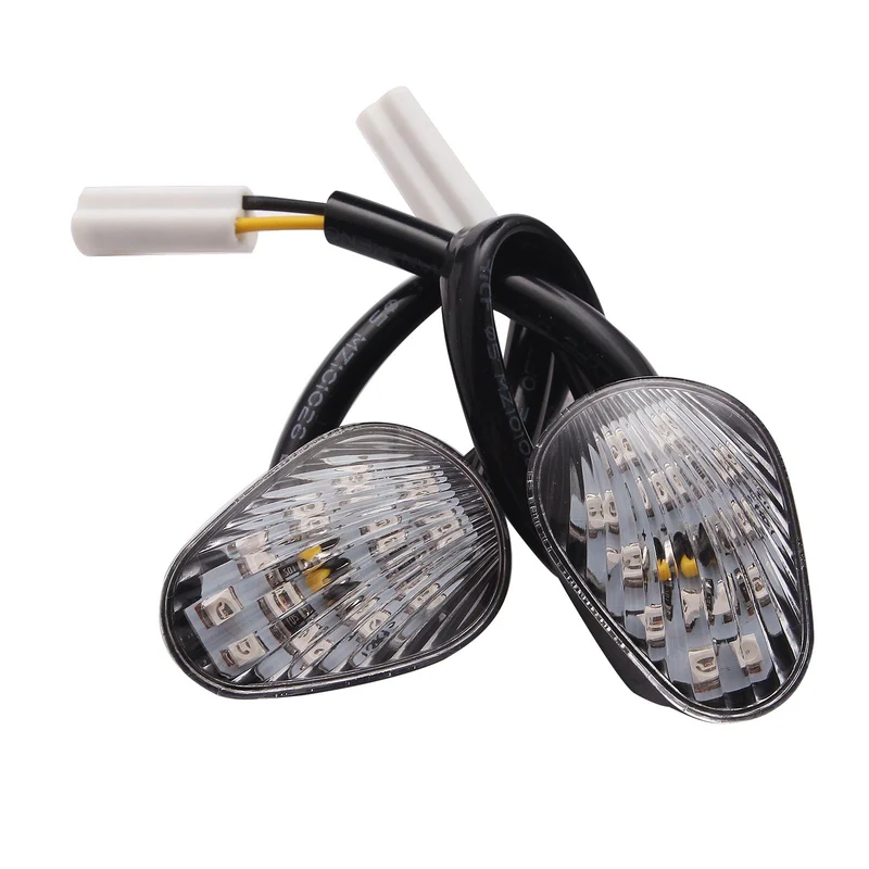 LED Turn Signals Front Mini Indicator For Yamaha YZF-R1 02-08,R6 03-14,R6S 06-09
