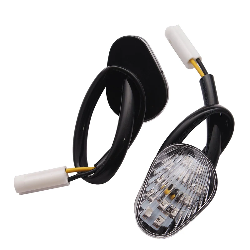 LED Turn Signals Front Mini Indicator For Yamaha YZF-R1 02-08,R6 03-14,R6S 06-09