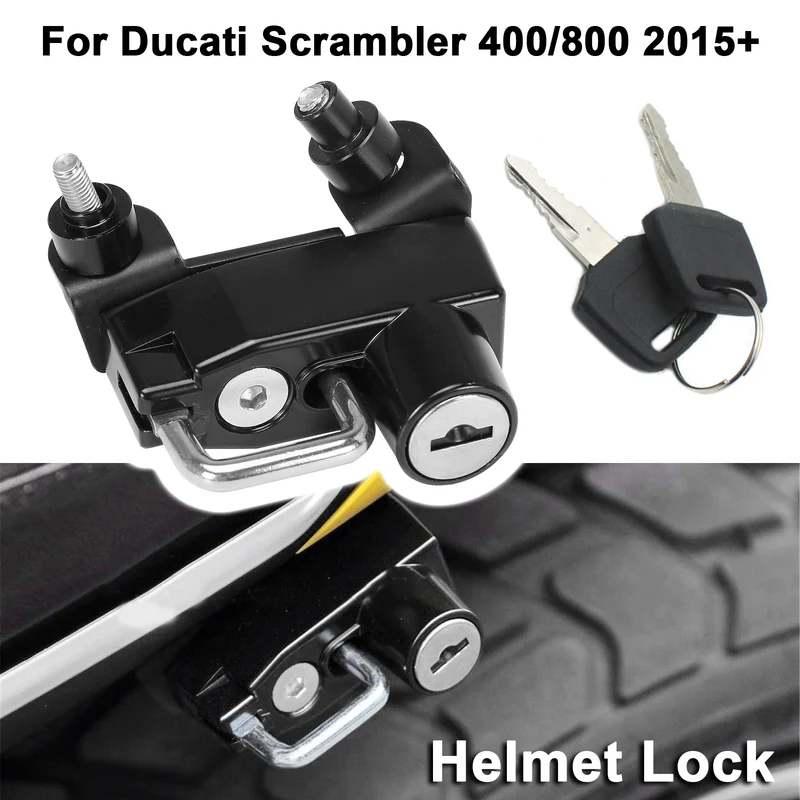 Helmet Lock For Ducati Scrambler 400 sixty 2, 800 Icon / Full Throttle Urban Enduro 2015+