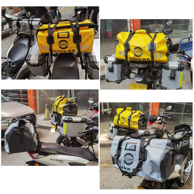 Waterproof Cylinder Duffel Bag For Motorcycle Outdoor cAdventure