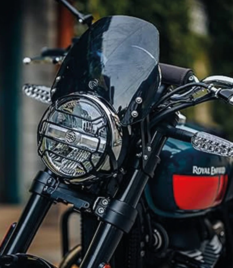 Cupolino Alto Nero per Bear 650 - Royal Enfield