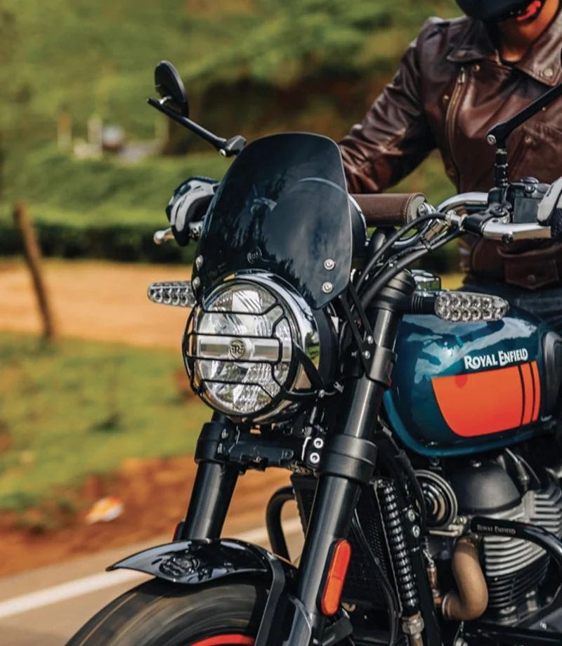 Cupolino Alto Nero per Bear 650 - Royal Enfield