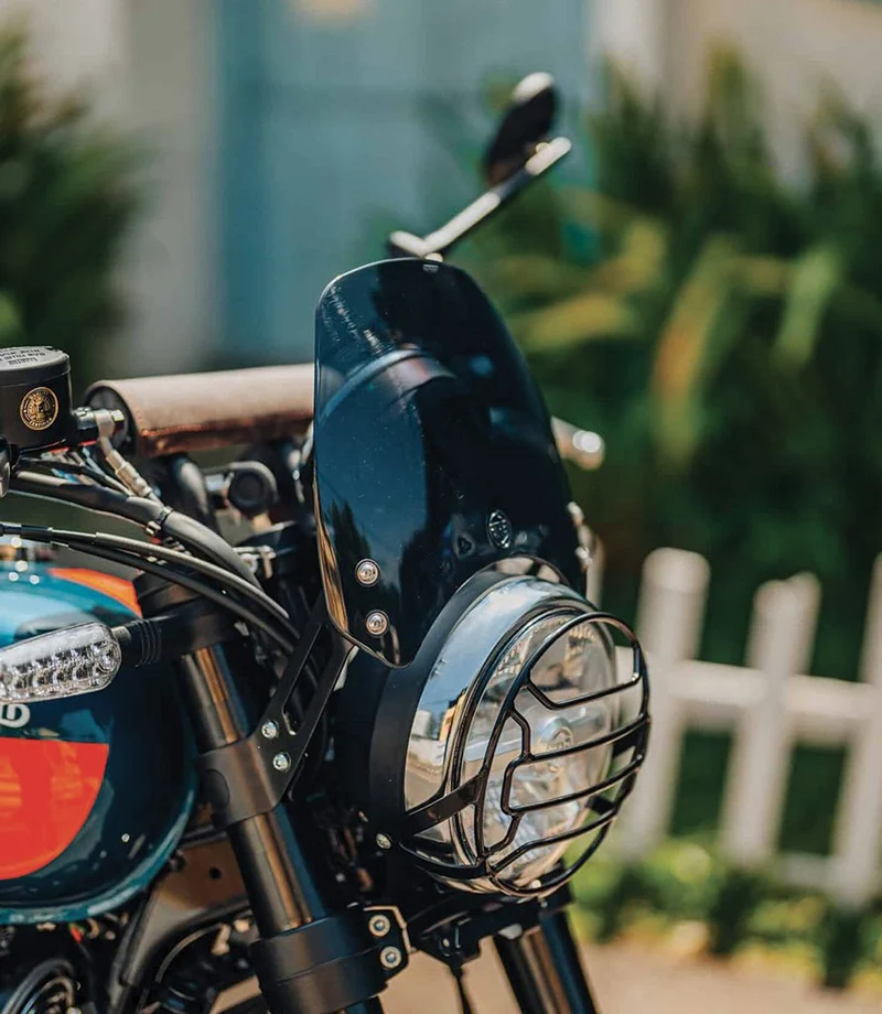 Cupolino Alto Nero per Bear 650 - Royal Enfield