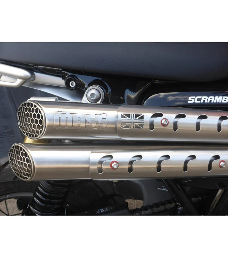 Scarico Completo Triumph Scrambler 1200 Euro 5+ - 2in2 Mohave - Mass