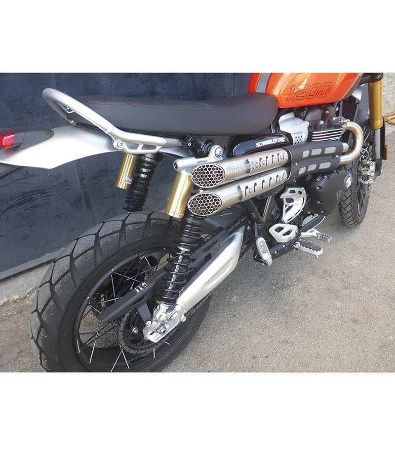Scarico Completo Triumph Scrambler 1200 Euro 5+ - 2in2 Mohave - Mass