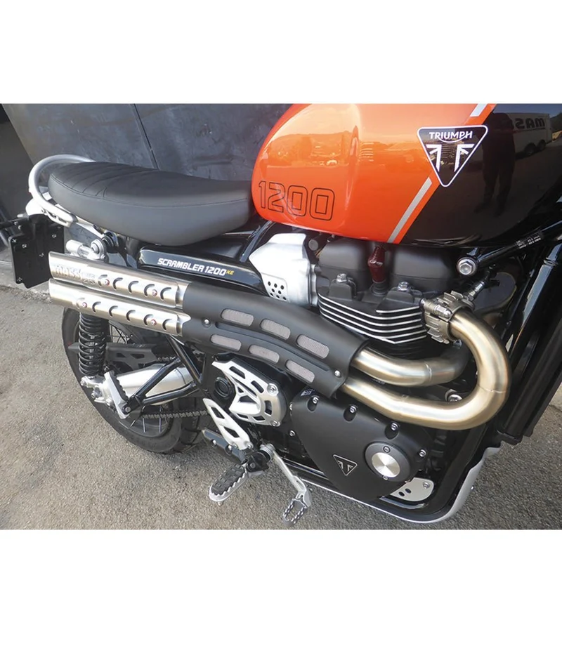 Scarico Completo Triumph Scrambler 1200 Euro 5+ - 2in2 Mohave - Mass
