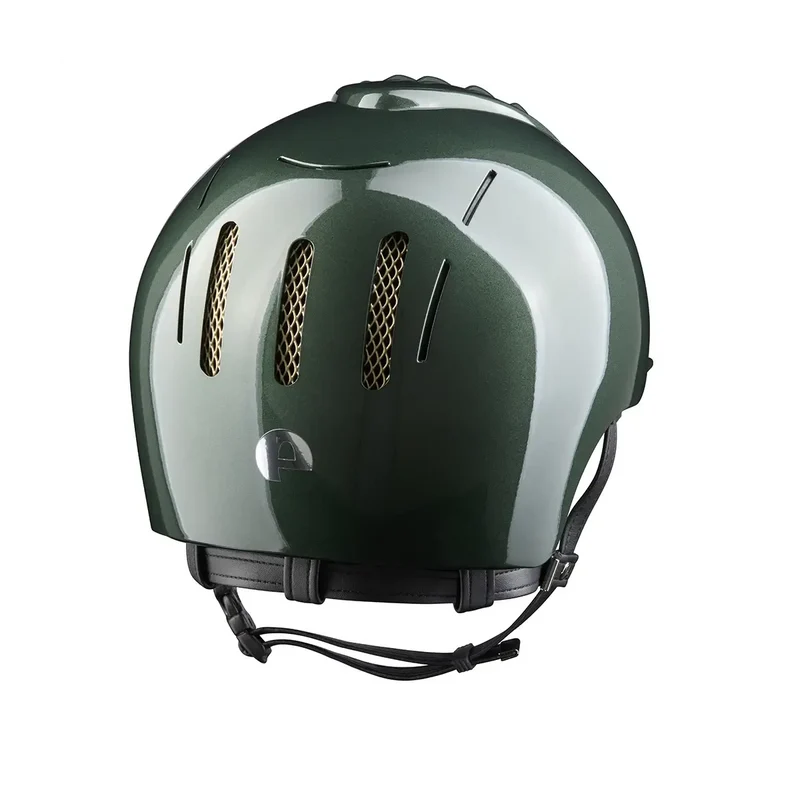 Endurance Riding Helmet Shine Dark Green
