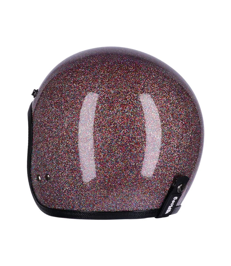 Casco Vintage Omologato Roeg Purple Haze
