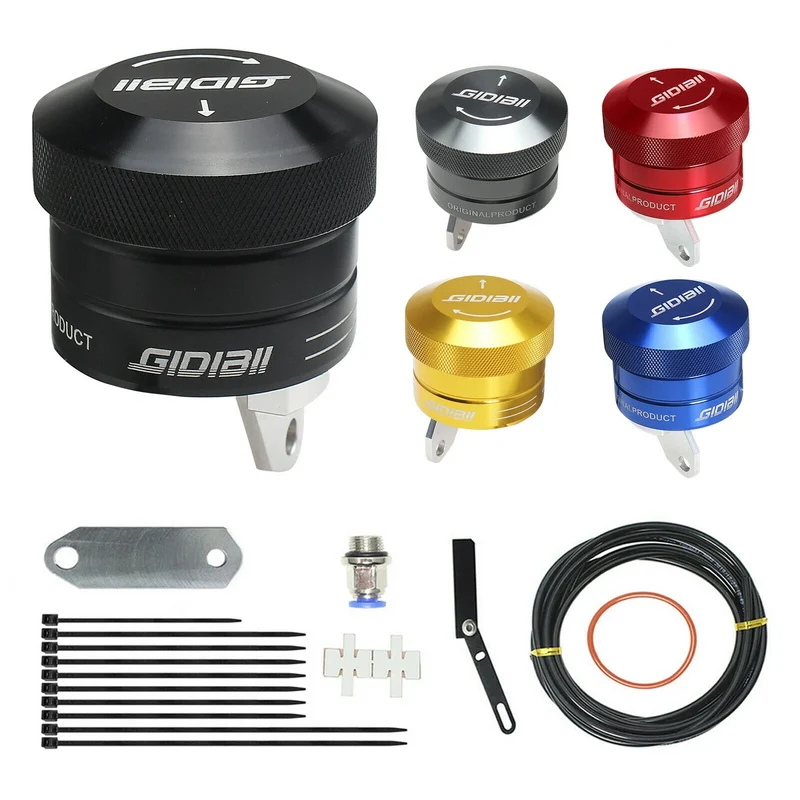 GIDIBII Automatic Chain Oiler Motorcycle Lubrication System Aluminum Made