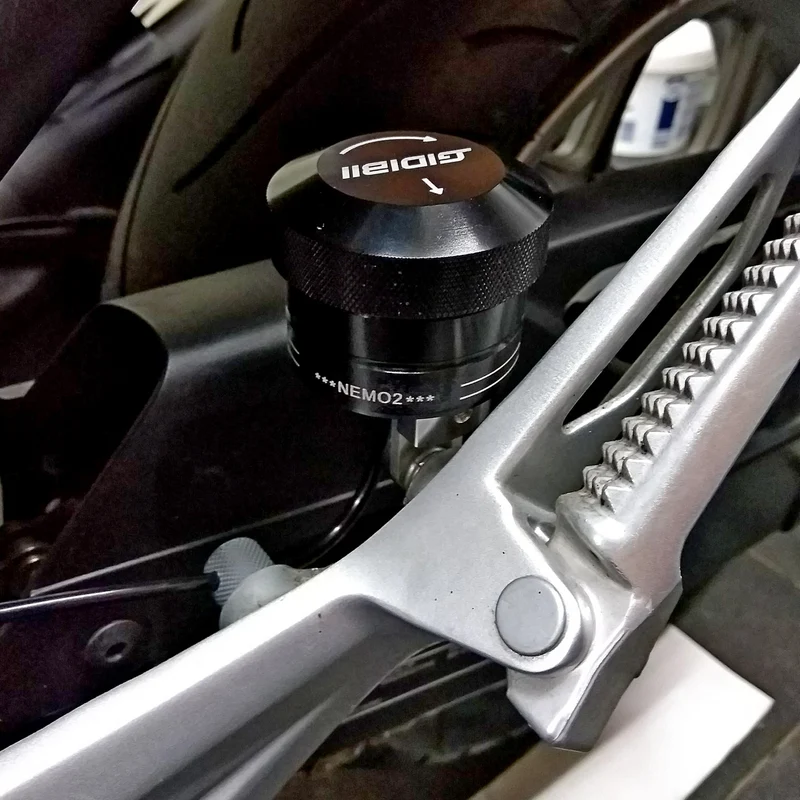 GIDIBII Automatic Chain Oiler Motorcycle Lubrication System Aluminum Made