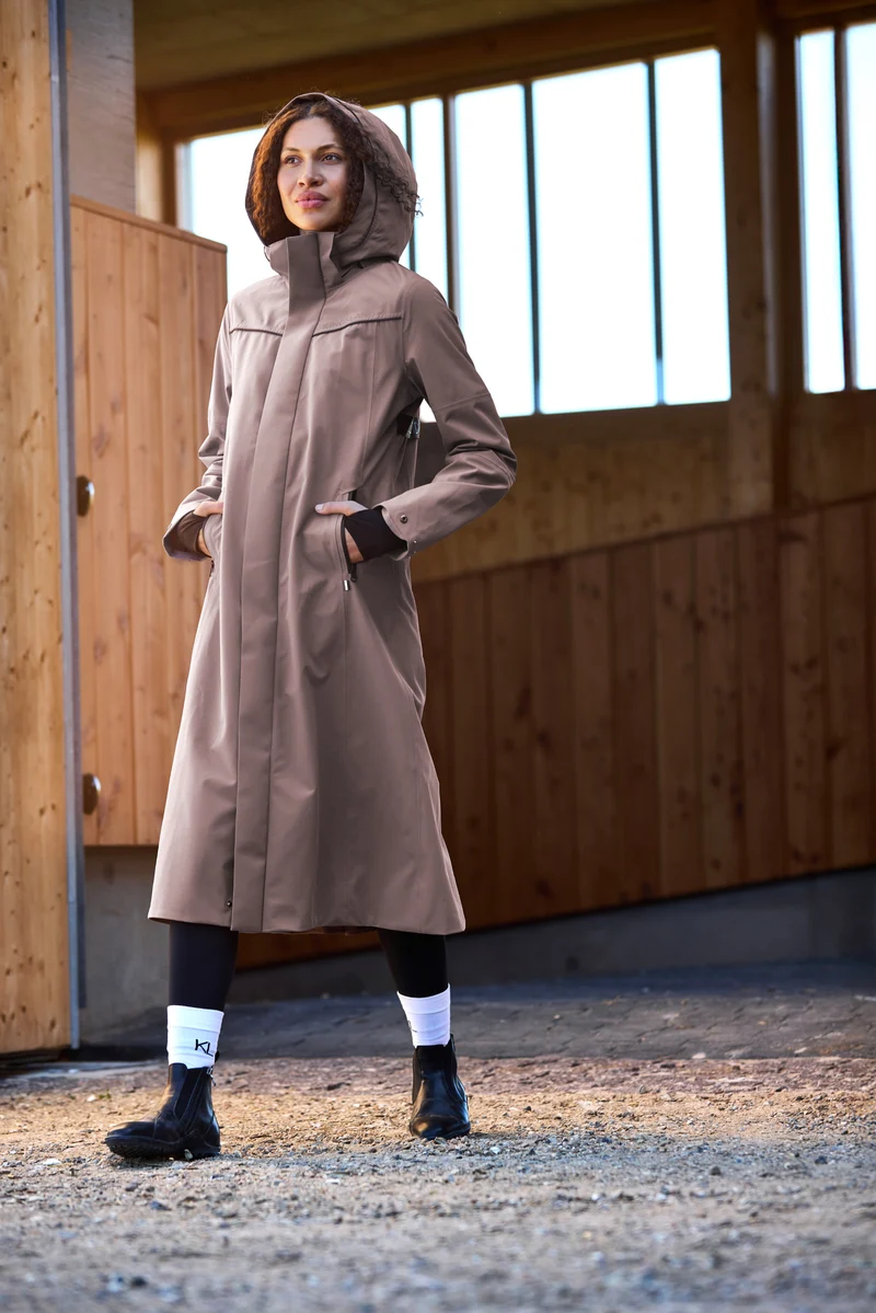 Ladies Waterproof Equestrian Rain Coat KLLucia