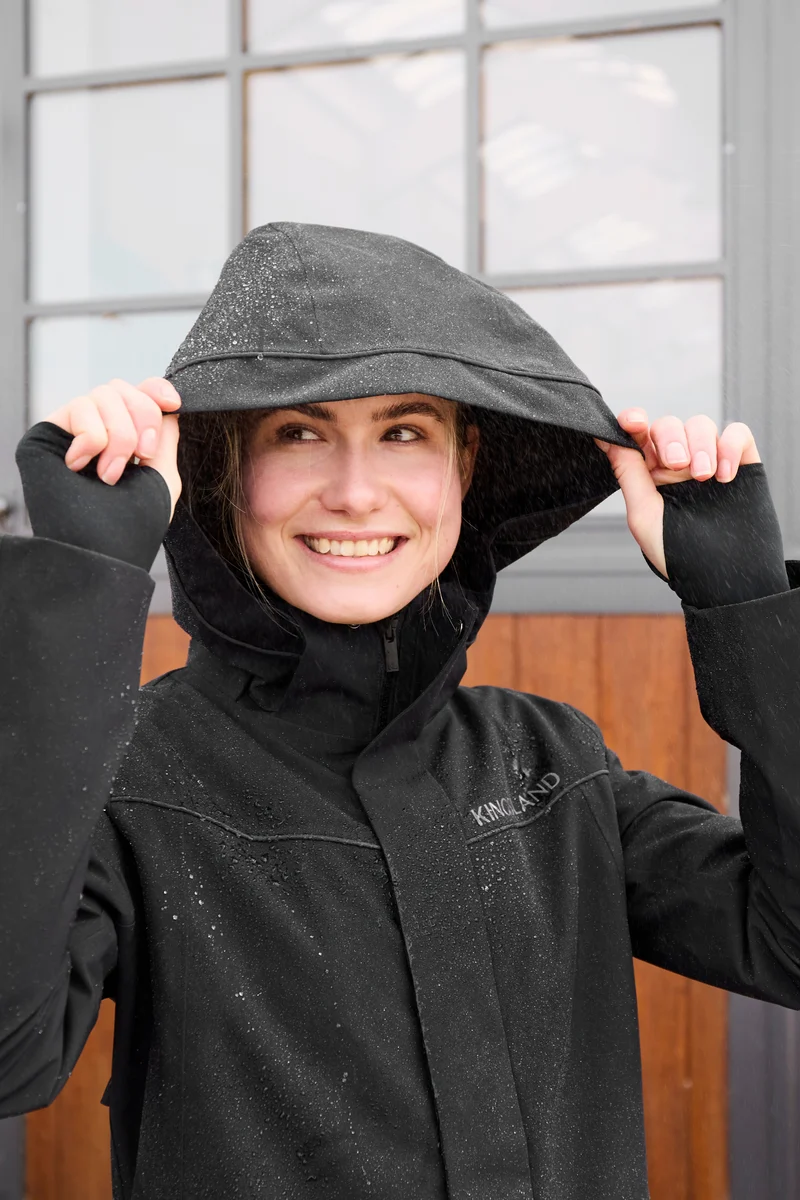 Ladies Waterproof Equestrian Rain Coat KLLucia
