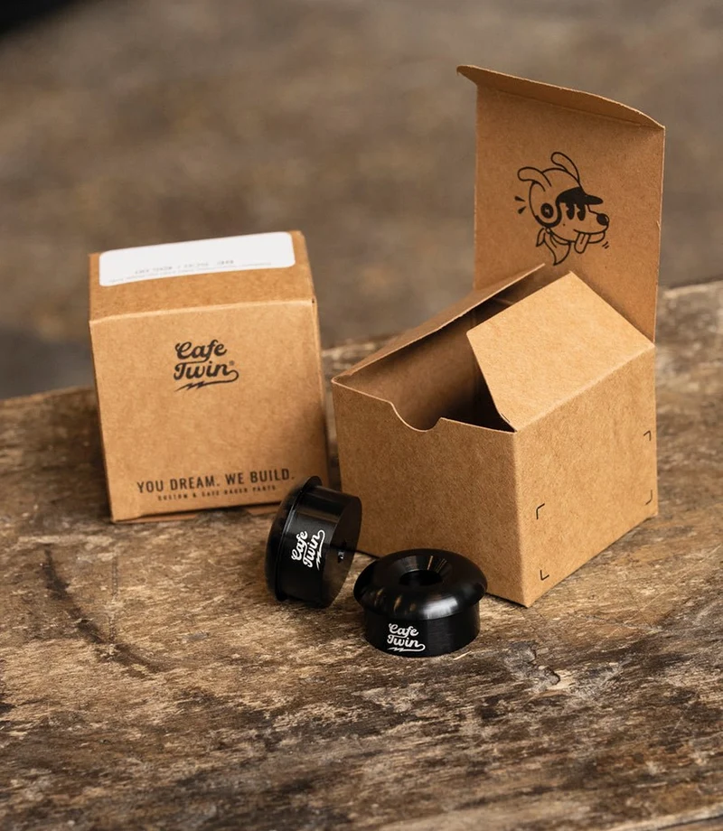 Kit Specchietti Bar End "Rocker" con Adattatori per Guerrilla 450 / Himalayan 450
