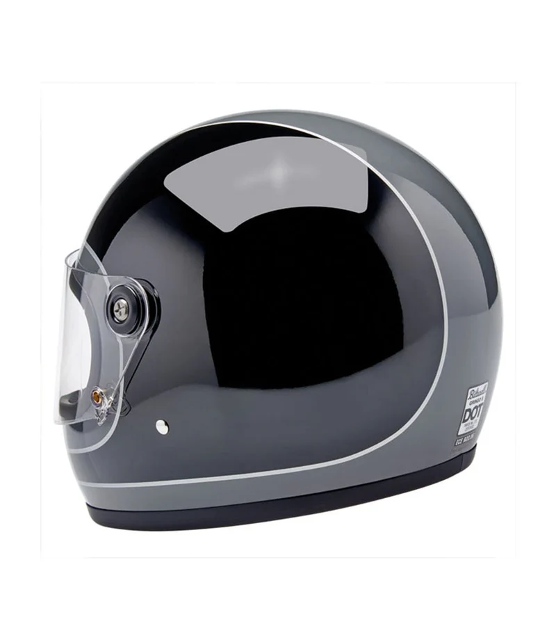 Casco Biltwell Gringo S Storm Grey/Black Tracker Gloss