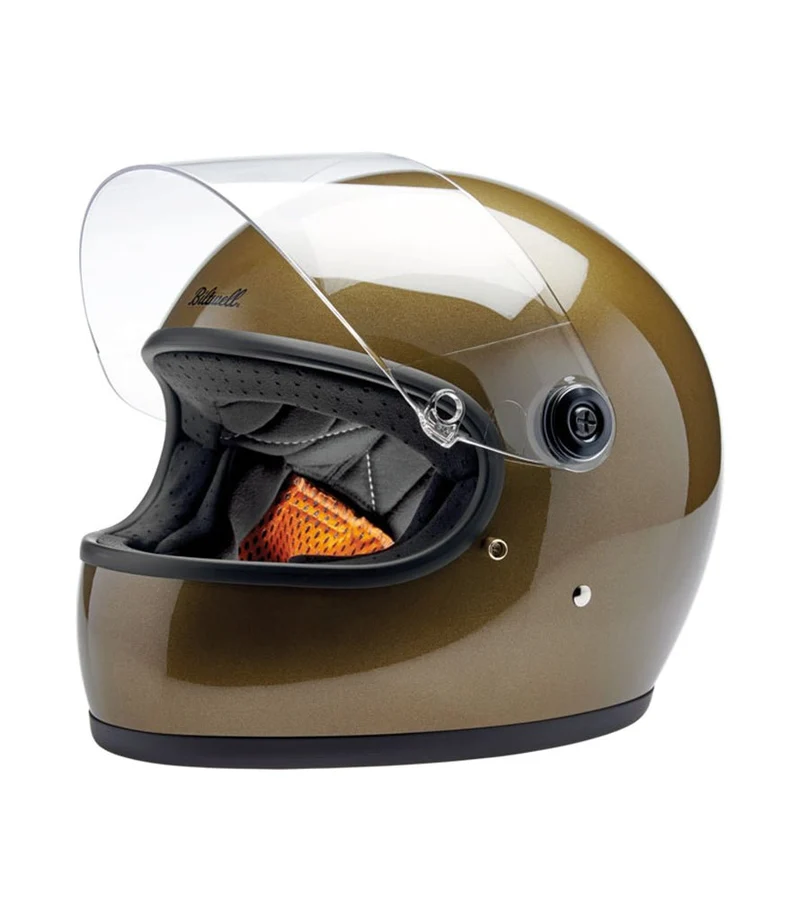 Casco Biltwell Gringo S Ugly Gold Metallic