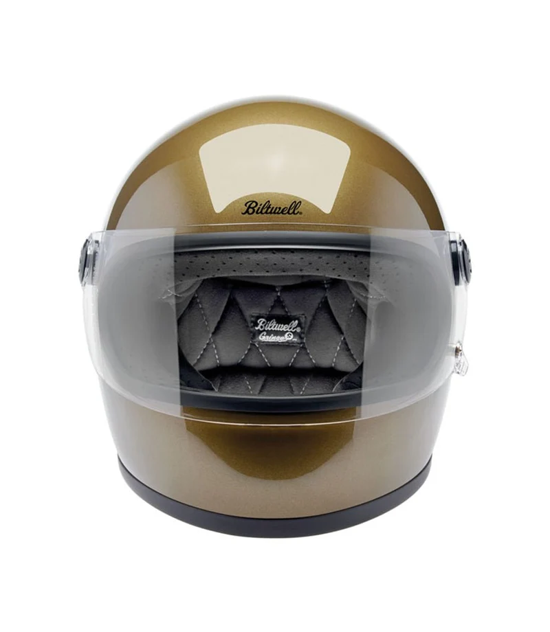 Casco Biltwell Gringo S Ugly Gold Metallic