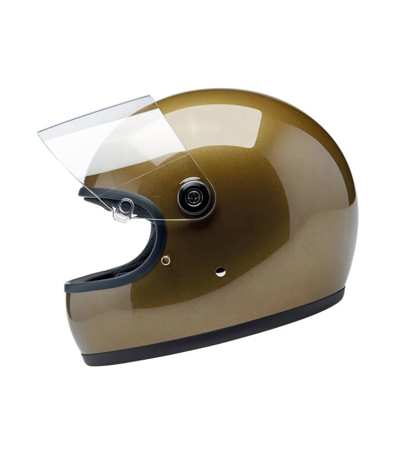 Casco Biltwell Gringo S Ugly Gold Metallic