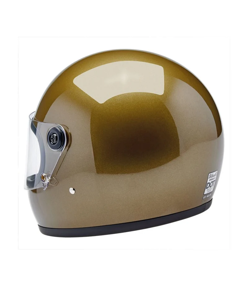 Casco Biltwell Gringo S Ugly Gold Metallic