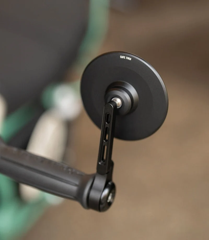 Kit Specchietti Bar End Slim con Adattatori per Royal Enfield