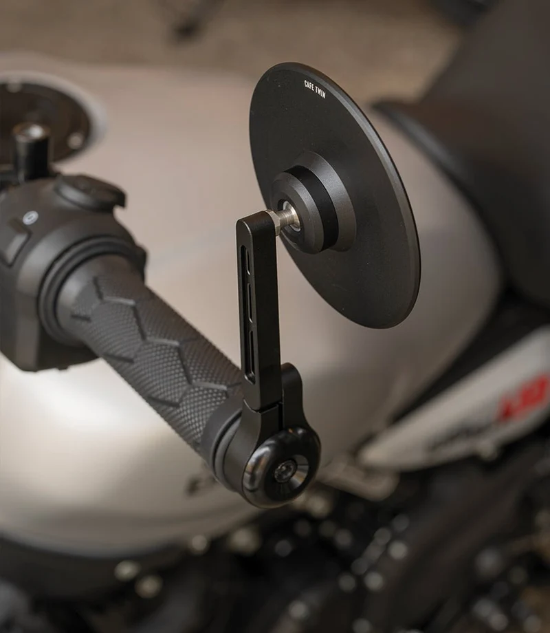 Kit Specchietti Bar End Slim con Adattatori per Guerrilla 450 / Himalayan 450