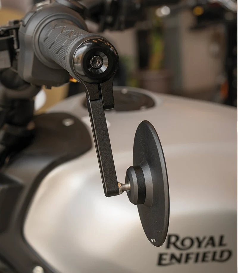 Kit Specchietti Bar End Slim con Adattatori per Guerrilla 450 / Himalayan 450