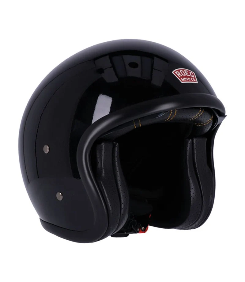 Casco Jet con Occhiali Roeg Sundown Vintage Nero