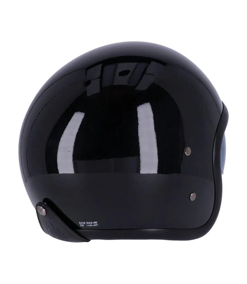 Casco Jet con Occhiali Roeg Sundown Vintage Nero