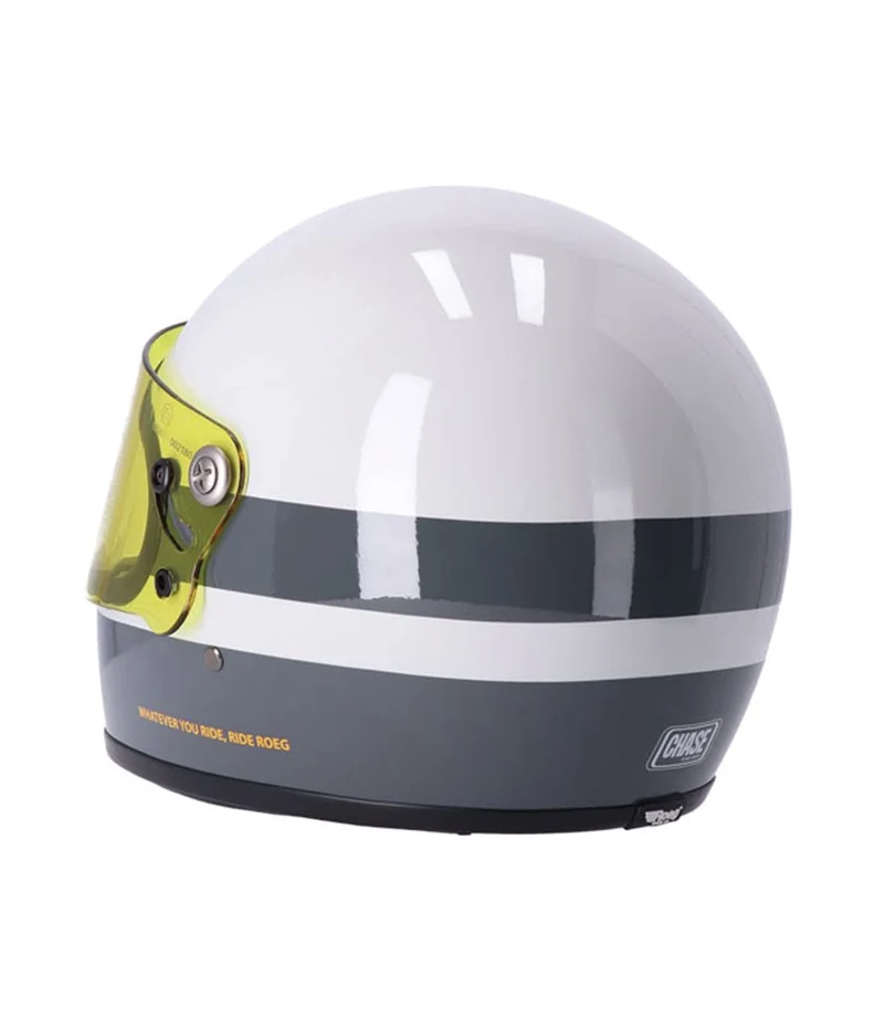 Casco Vintage Integrale Roeg Chase Fog Line