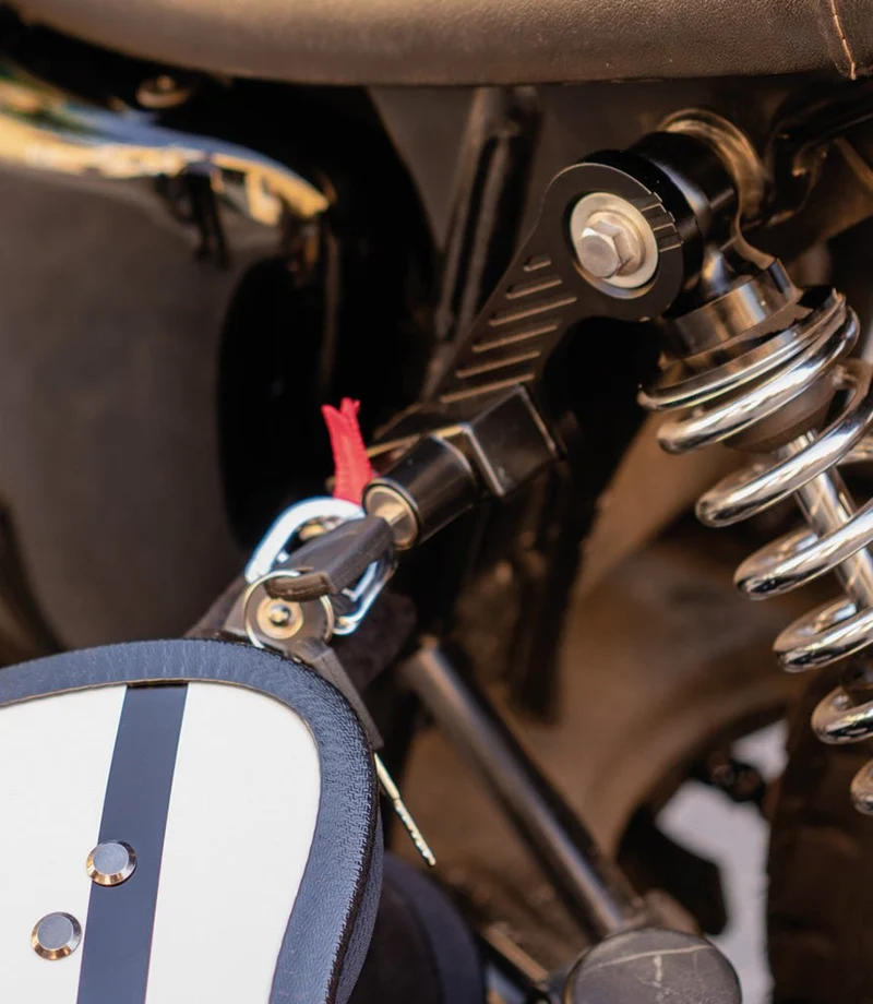 Lucchetto Casco Moto per Triumph dal 2016 - Cafe Twin
