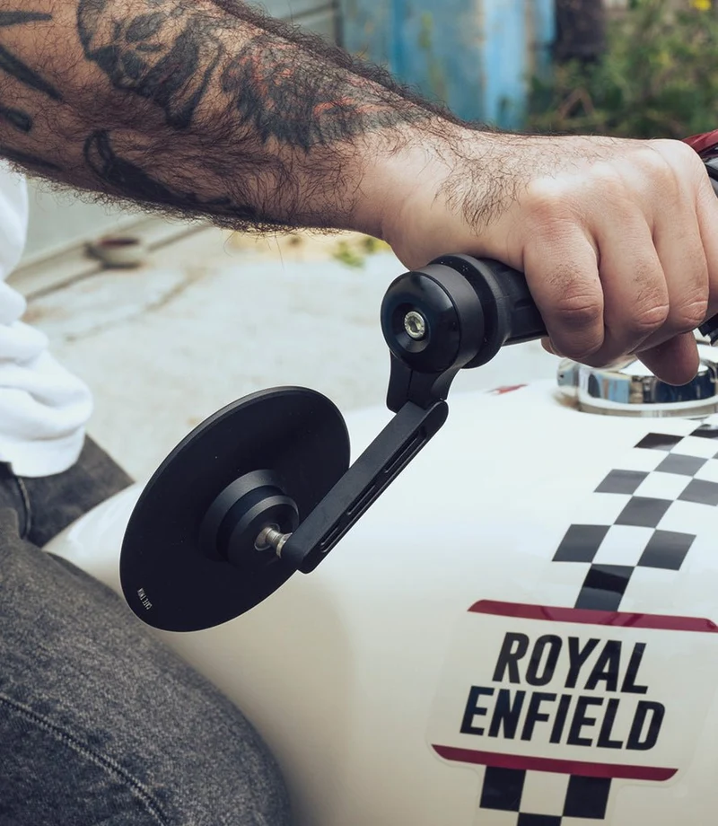 Adattatori Specchietto BAR END per Royal Enfield