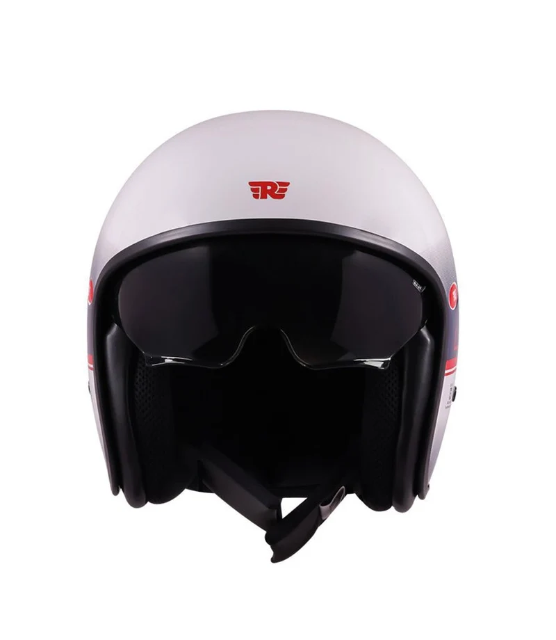 Casco Demi Jett Royal Enfield Aviator Blue