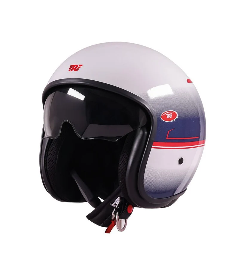 Casco Demi Jett Royal Enfield Aviator Blue
