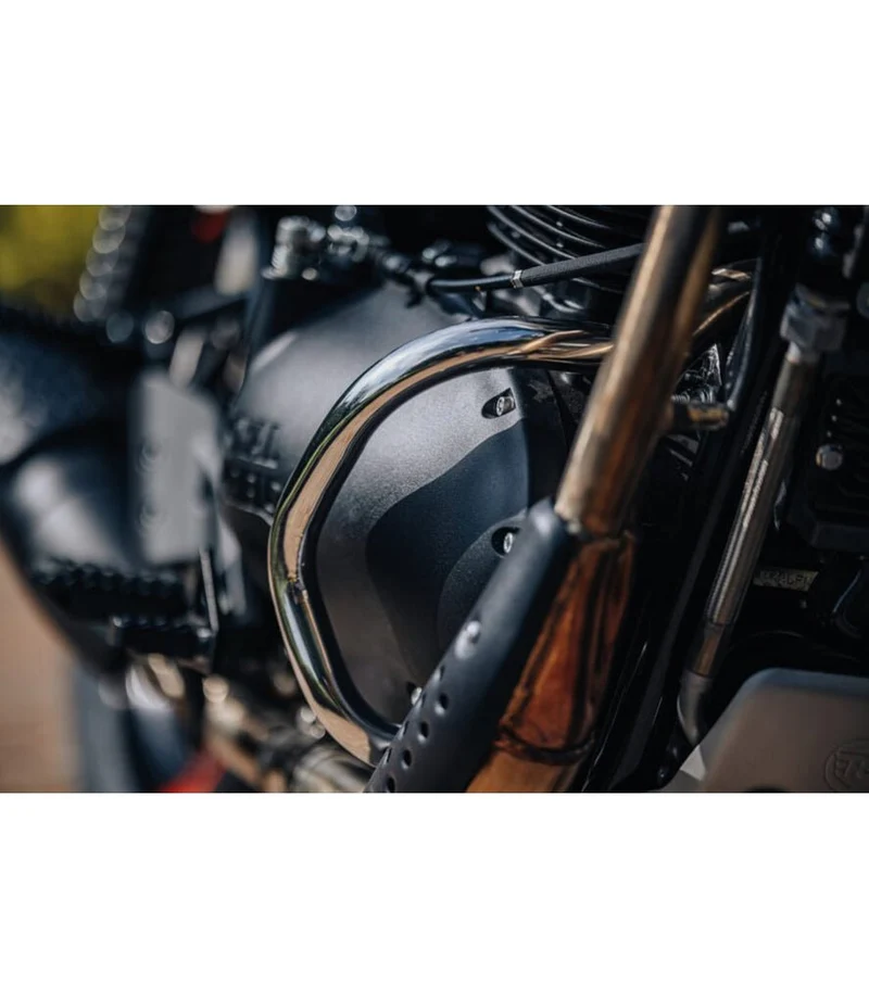 Barre Paramotore Compatte Silver per Bear / Interceptor / Continental GT 650 - Royal Enfield