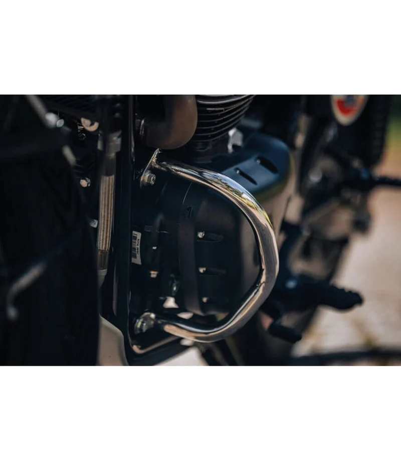 Barre Paramotore Compatte Silver per Bear / Interceptor / Continental GT 650 - Royal Enfield