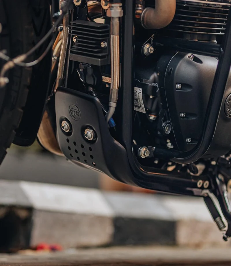 Paracolpi Nero per Bear / Interceptor / Continental GT 650 - Royal Enfield